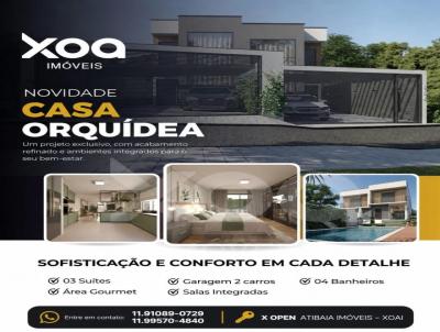 Casa para Loca��o, em Atibaia, bairro Itapetinga, 3 dormit�rios, 4 banheiros, 3 su�tes, 2 vagas